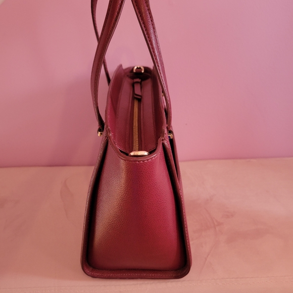 EUC Mint Condition Kate Spade Burgundy Handbag - Picture 4 of 6